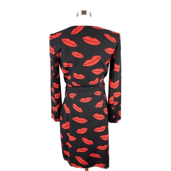 💋 Saint Laurent Lips Dress Size 6 - Picture 6 of 8
